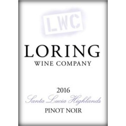 Loring Wine Company 2016 Santa Lucia Highlands Pinot Noir - Red Wine
