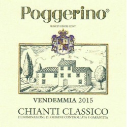 Poggerino 2015 Chianti Classico - Sangiovese Red Wine