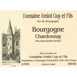 Guy Amiot 2016 Bourgogne Blanc - Chardonnay White Wine