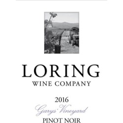 Loring Wine Company 2016 Garys' Vineyard Pinot Noir - Red Wine