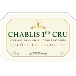 La Chablisienne 2014 Chablis Premier Cru Cote de Lechet - Chardonnay White Wine