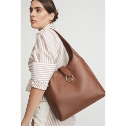 Kennedy Soft Leather Hobo Bag - Cognac found on Bargain Bro from Witchery Fashions Pty Ltd for USD $157.89
