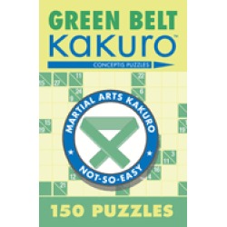 green belt kakuro 150 puzzles