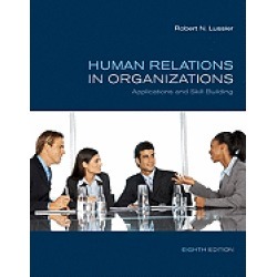 human relations in organizations applications and skill building