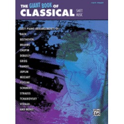 giant book of classical sheet music easy piano