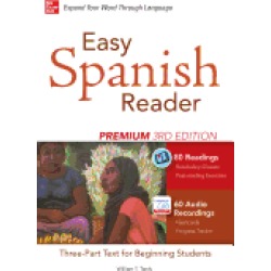 easy spanish reader premium third edition a three part reader for beginning