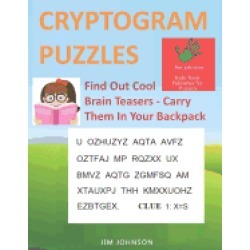cryptogram puzzles large print find out cool brain teasers carry them in yo