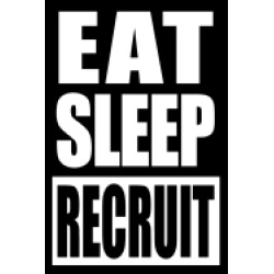 eat sleep recruit gift notebook recruitment gift notebook college ruled 120