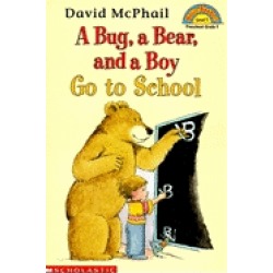 bug a bear and a boy go to school