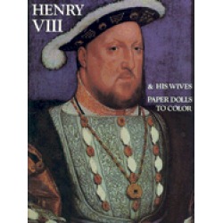 henry viii and his wives paper dolls to color