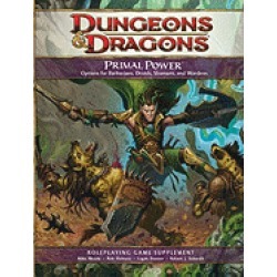 dungeons and dragons primal power roleplaying game supplement