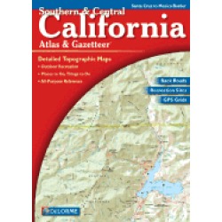 southern and central california atlas and gazetteer detailed topographic ma
