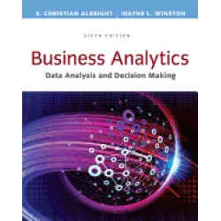 business analytics data analysis and decision making standalone book