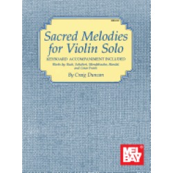 cathedral music press presents sacred melodies for violin solo