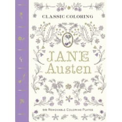 classic coloring jane austen 55 removable coloring plates