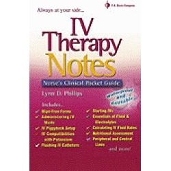 iv therapy notes nurses clinical pocket guide