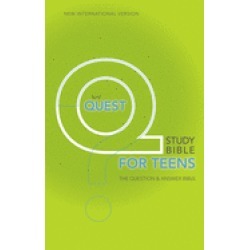 niv quest study bible for teens hardcover the question and answer bible