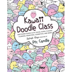 kawaii doodle class sketching super cute tacos sushi clouds flowers monster