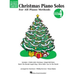 christmas piano solos level 4 hal leonard student piano library
