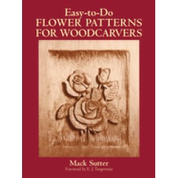 easy to do flower patterns for woodcarvers