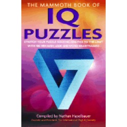 mammoth book of iq puzzles stretch your puzzle solving abilities to the lim