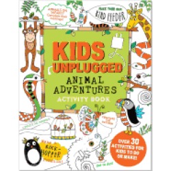 kids unplugged animal adventures activity book