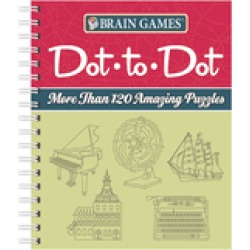 brain games dot to dot more than 120 amazing puzzles
