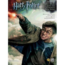 harry potter sheet music from the complete film series big note piano
