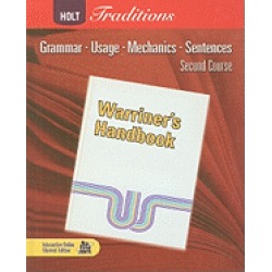 warriners handbook second course grammar usage mechanics sentences