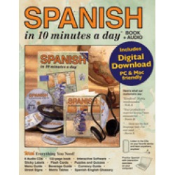 spanish in 10 minutes a day audio cd