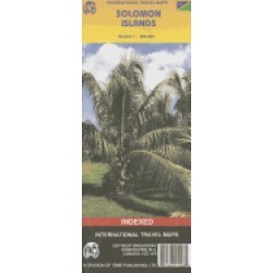 solomon islands 1 900 000 travel map