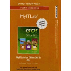 mylab it with pearson etext access card for go with office 2013