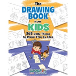 drawing book for kids 365 daily things to draw step by step