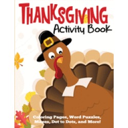 thanksgiving activity book coloring pages word puzzles mazes dot to dots an