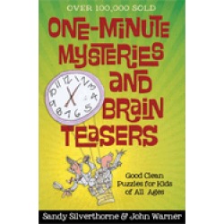 one minute mysteries and brain teasers good clean puzzles for kids of all a