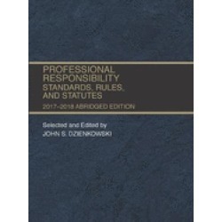 professional responsibility standards rules and statutes abridged