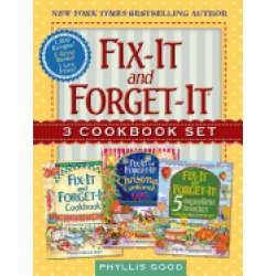 fix it and forget it box set 3 slow cooker classics in 1 deluxe gift set