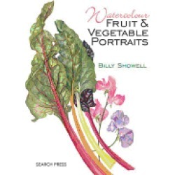 watercolour fruit and vegetable portraits