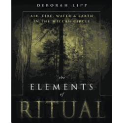 elements of ritual air fire water and earth in the wiccan circle