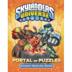 portal of puzzles sticker activity book