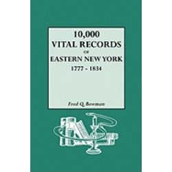10 000 vital records of eastern new york 1777 1834
