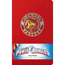 power rangers red ranger hardcover ruled journal