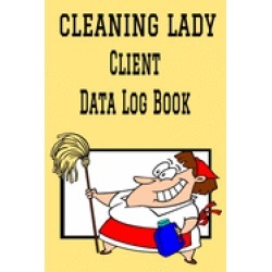 cleaning lady client data log book 6 x 9 professional house cleaning client