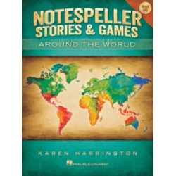 notespeller stories and games around the world book 1 elementary