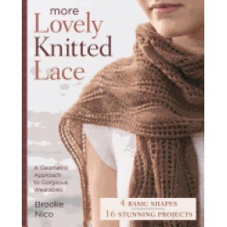 more lovely knitted lace contemporary patterns in geometric shapes