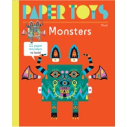 paper toys monsters 11 paper monsters to build