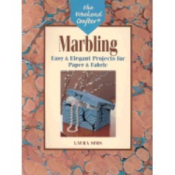 marbling easy and elegant projects for paper and fabric