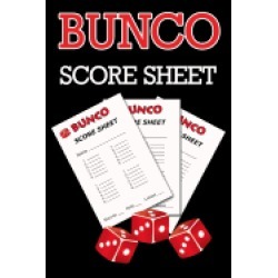 bunco score sheets 100 score keeping for bunco game lovers bunco score card