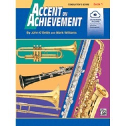 accent on achievement book 1 conductors score