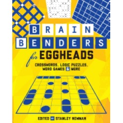 brain benders for eggheads crosswords logic puzzles word games and more